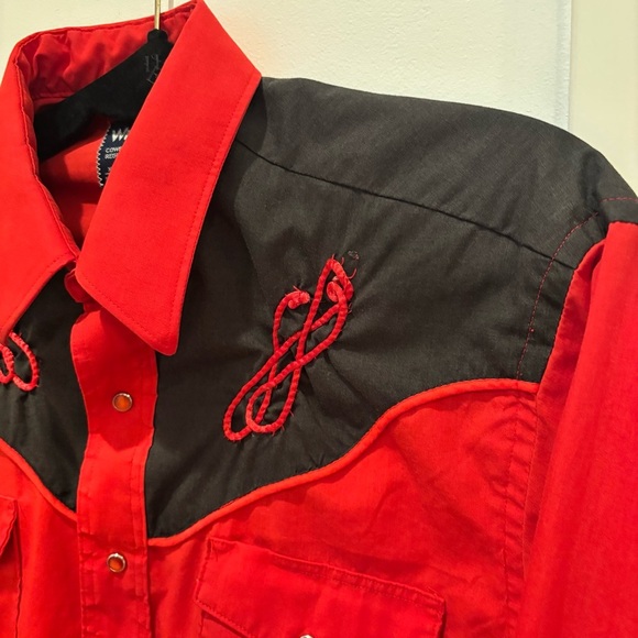 Wrangler Cowboy Cut Regular Fit Single Needle Tailoring Western Shirt 16-35 - Picture 5 of 16